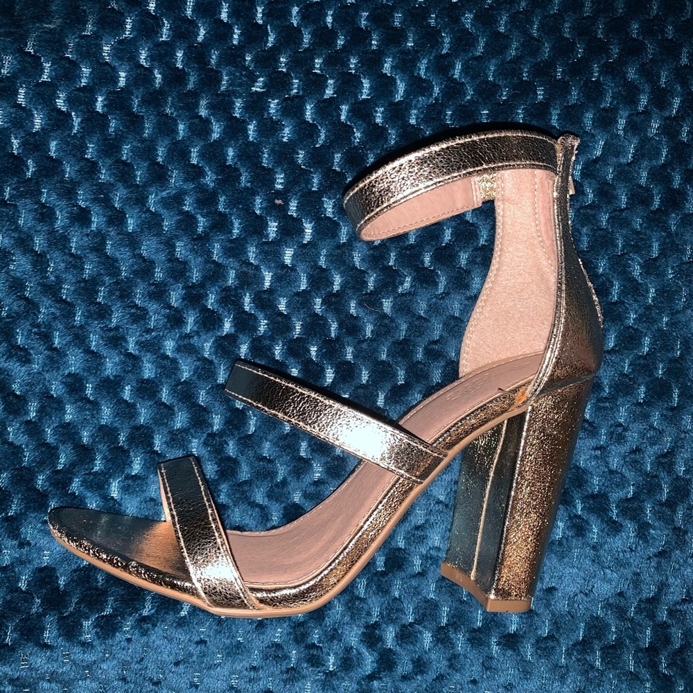 Gold Charlotte Russe Sandal